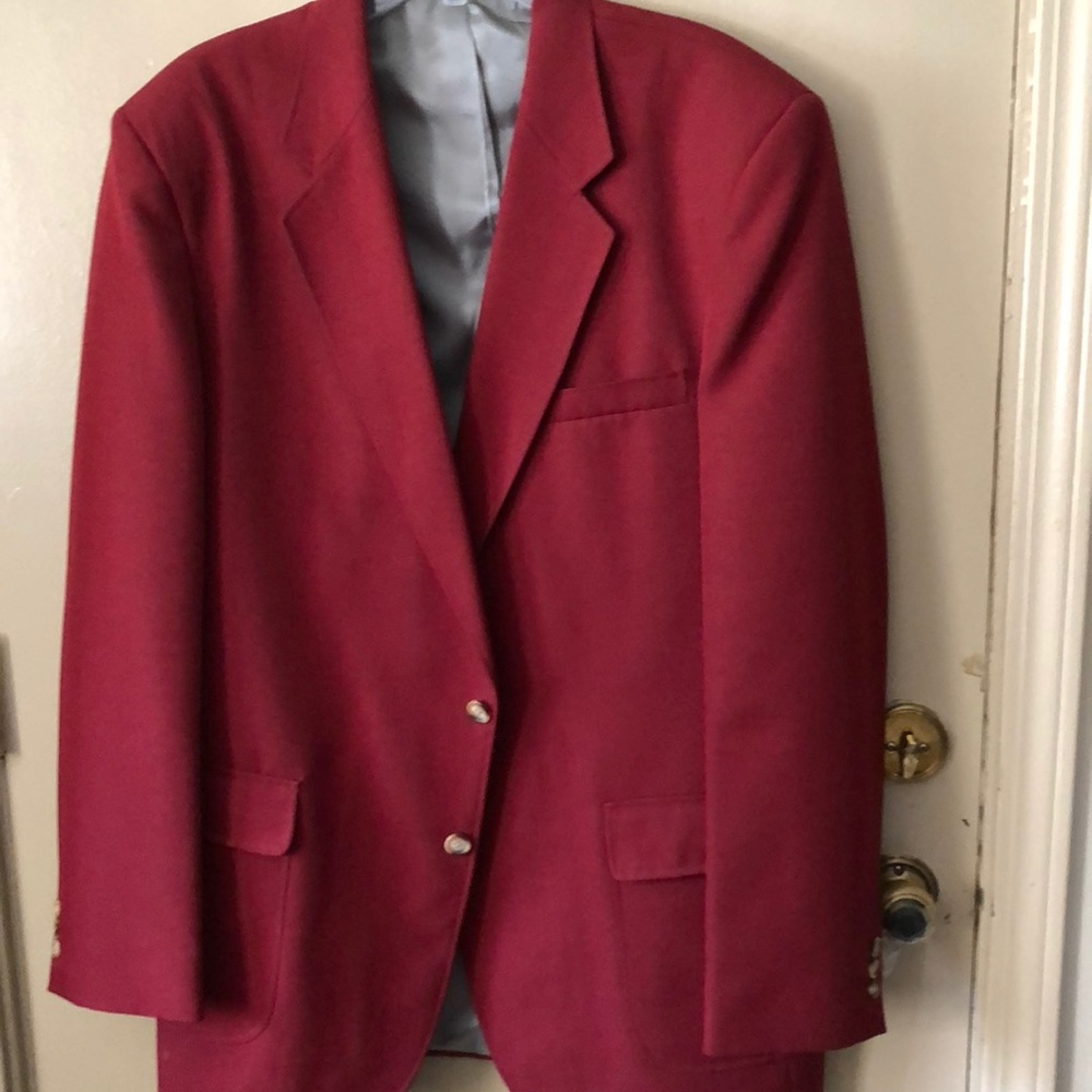 Men’s burgundy Sport Coat